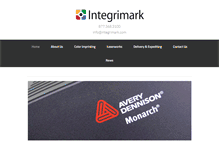 Tablet Screenshot of integrimark.com